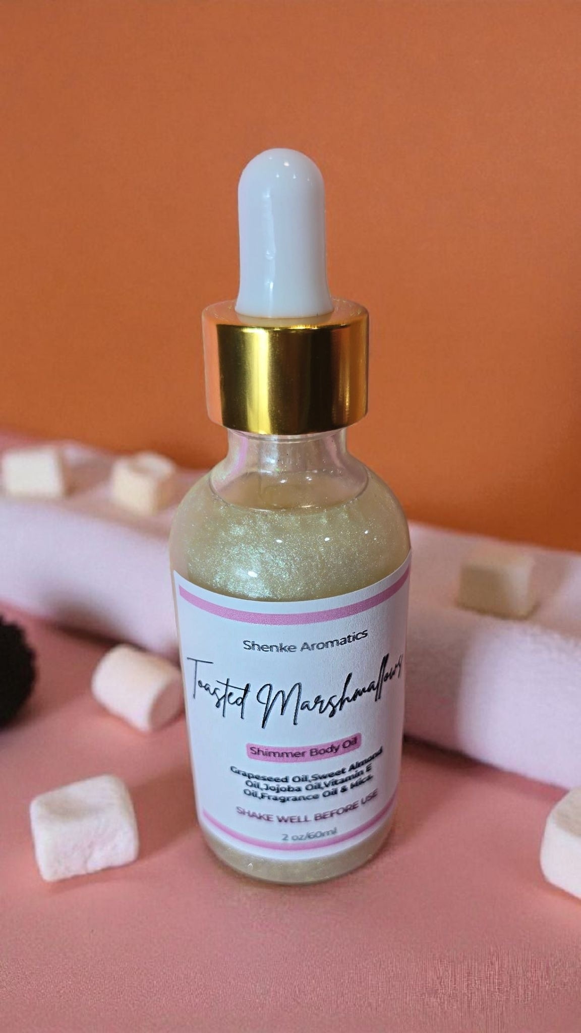 Toasted Marshmallow Body Oil (1 oz Sample)